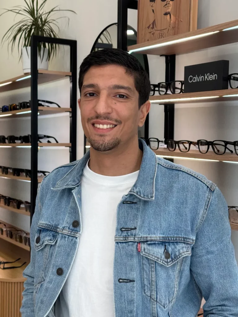 Iliès Mani gérant Mani Opticien Grenoble Foch